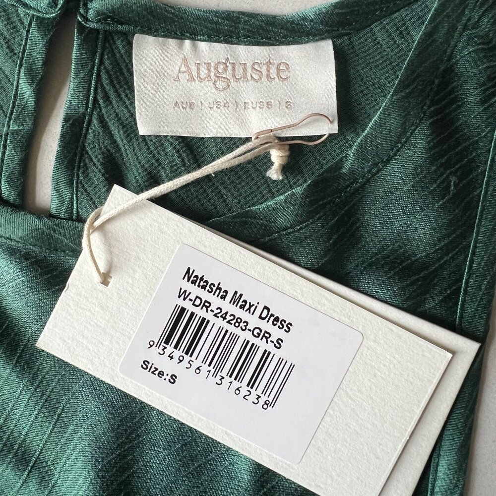 NWT Auguste The Label Silk Maxi Dress
